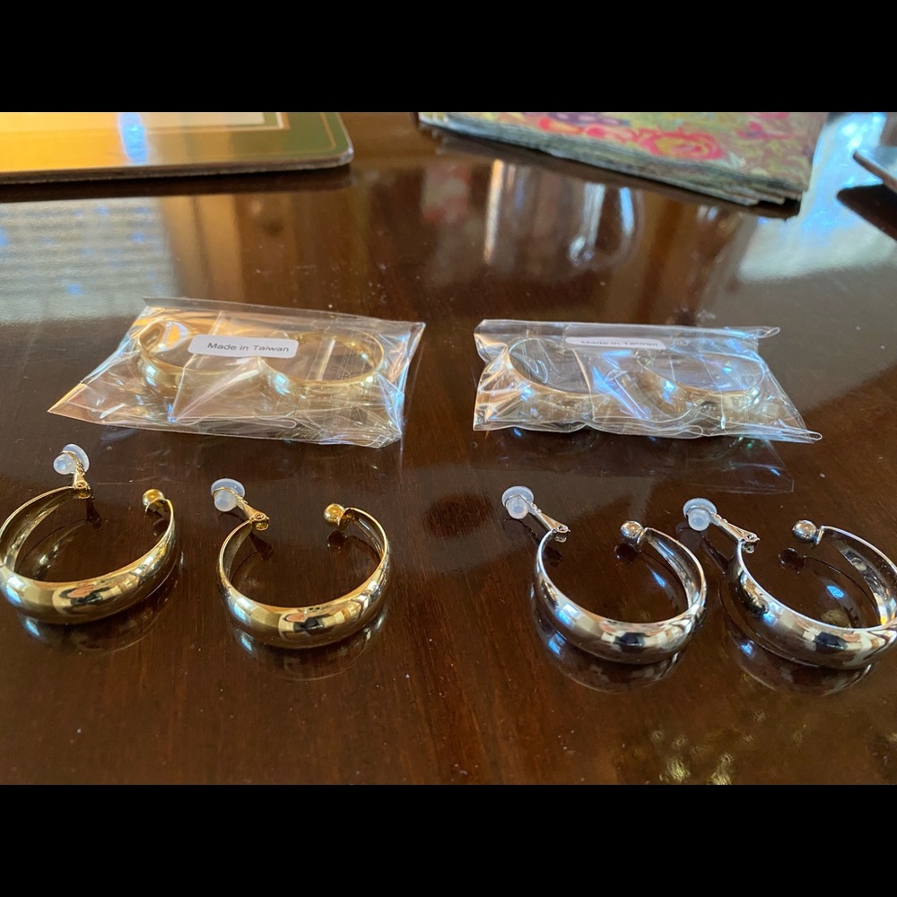 Clip-on earrings